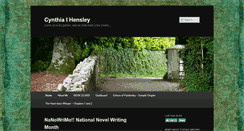 Desktop Screenshot of cynthiahensley.merytonpress.com
