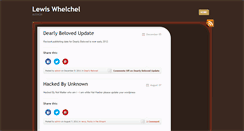 Desktop Screenshot of lewiswhelchel.merytonpress.com