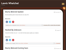 Tablet Screenshot of lewiswhelchel.merytonpress.com