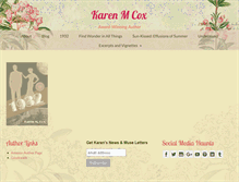 Tablet Screenshot of karenmcox.merytonpress.com